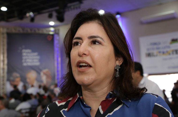 ‘Sim, em briga de marido e mulher, se mete a colher’, diz Simone Tebet