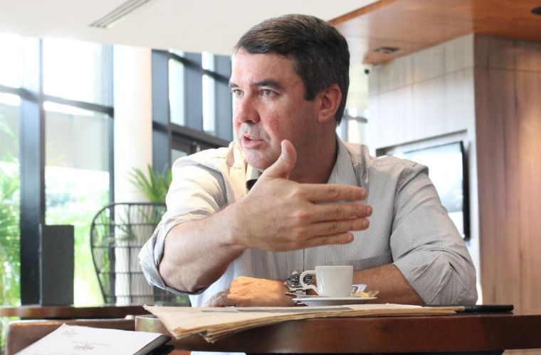 Eduardo Riedel mostra-se um político do centro desenvolvimentista com preocupação social