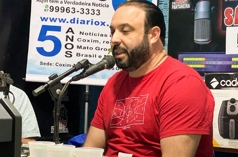Pré-candidato a deputado federal, Professor Juari visita Coxim e afirma que será o representante da região norte em Brasília