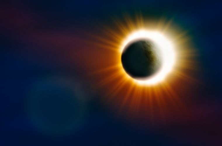 Eclipse solar amanhã só poderá ser visto em regiões remotas
