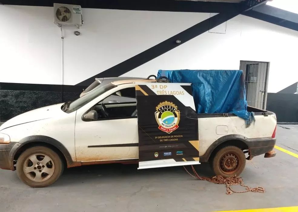 Homem é preso depois de furtar 850 litros de diesel com ajuda de funcionário em MS