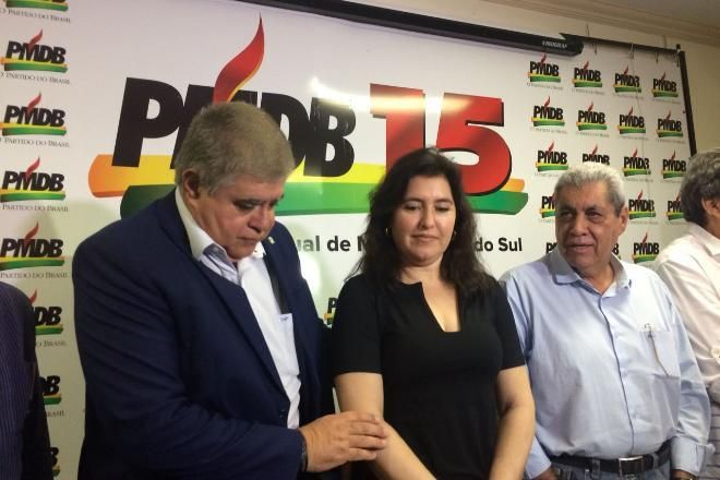 Marun promete palanque do MDB para Simone Tebet em Mato Grosso do Sul