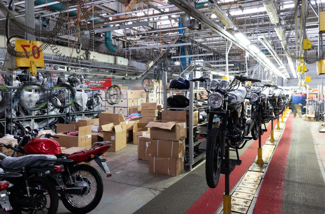 Produção de motocicletas aumenta 18% no primeiro semestre de 2022