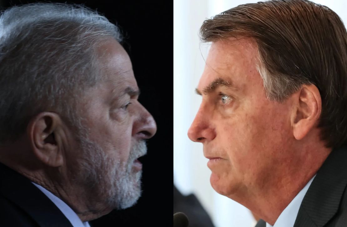 Ipec aponta Lula com 51% e Bolsonaro com 43% no 2º turno