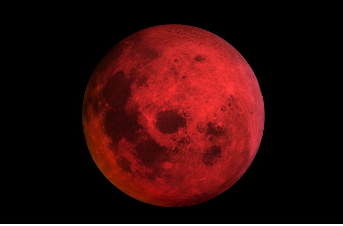 Eclipse lunar com lua de sangue poderá ser visto nesta terça-feira