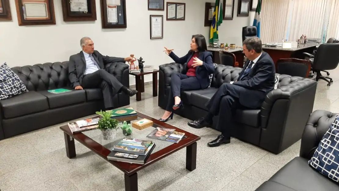 Com Riedel e Tebet, bancada de MS discute emendas para 2023