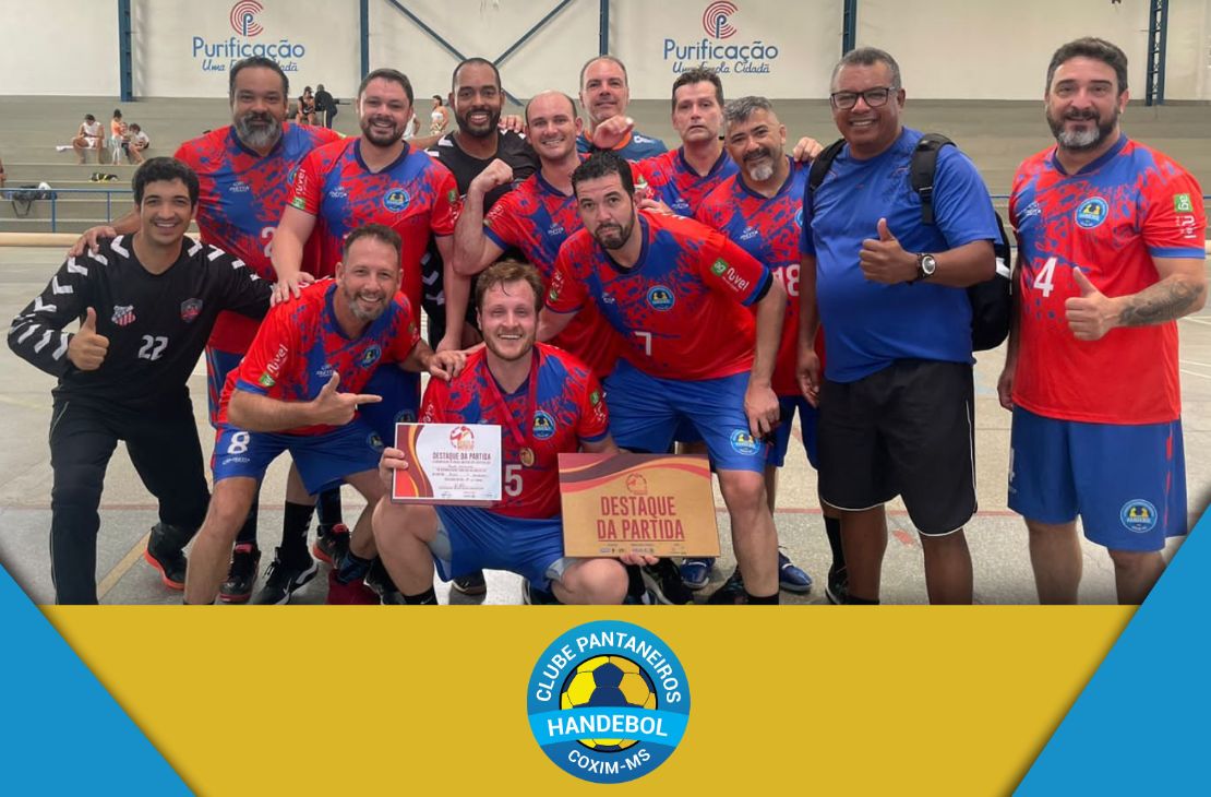 ‘Pantaneiros de Coxim’ dá demonstração de vigor e sai fortalecido de competição nacional de Handebol