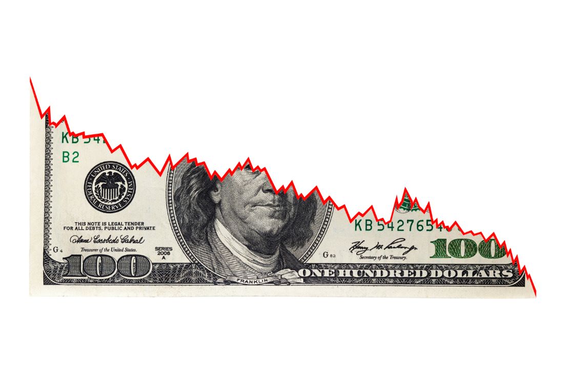 Dólar cai para R$ 5,37 com indicação de altas menores de juros nos EUA