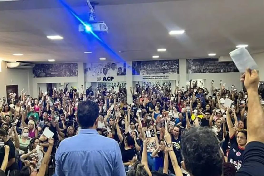 Escolas de Campo Grande entram em greve dia 2 de dezembro