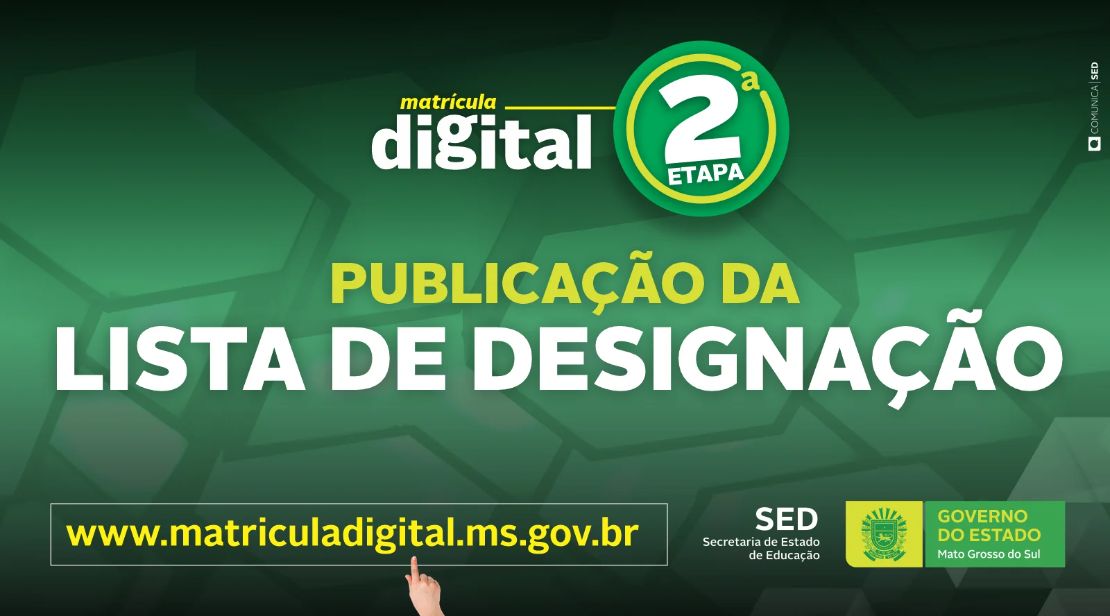 Pré-matrículas seguem abertas na Rede Estadual de Ensino