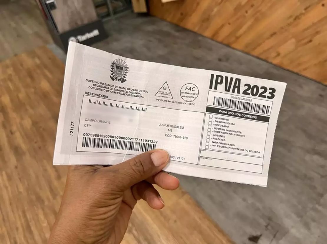 Sexta-feira é o último dia para pagamento da 3ª parcela do IPVA 2023