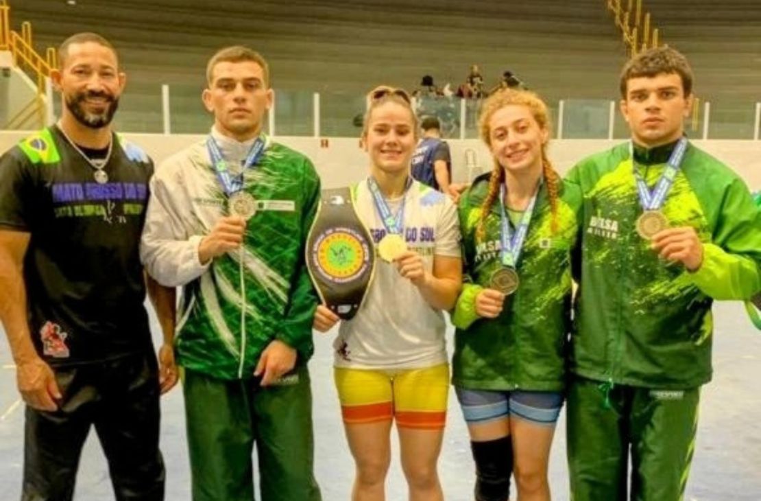 MS vai ao pódio com todos os atletas no Campeonato Brasileiro Sênior de Wrestling