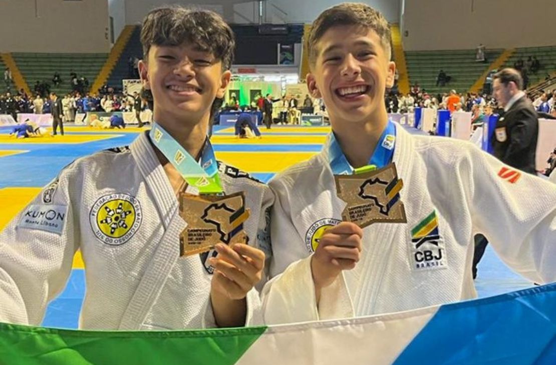 MS conquista nove medalhas no Campeonato Brasileiro Sub-13 e Sub-15 de Judô