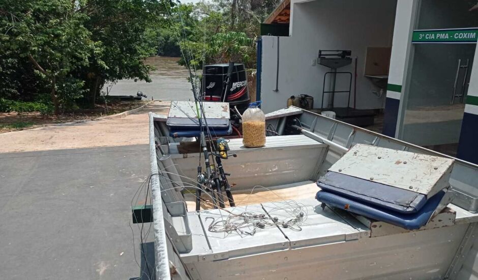 PMA prende homem por pesca ilegal em cachoeira de Coxim