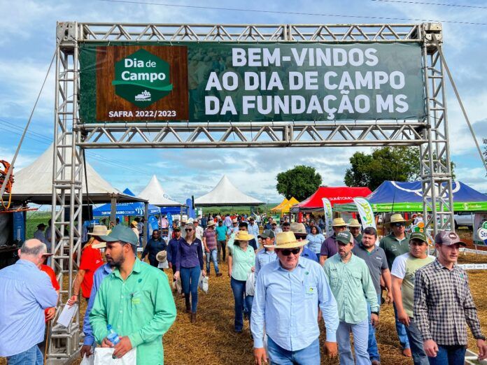 Fundação MS apresenta tecnologias para as safras de soja em Dia de Campo em Maracaju