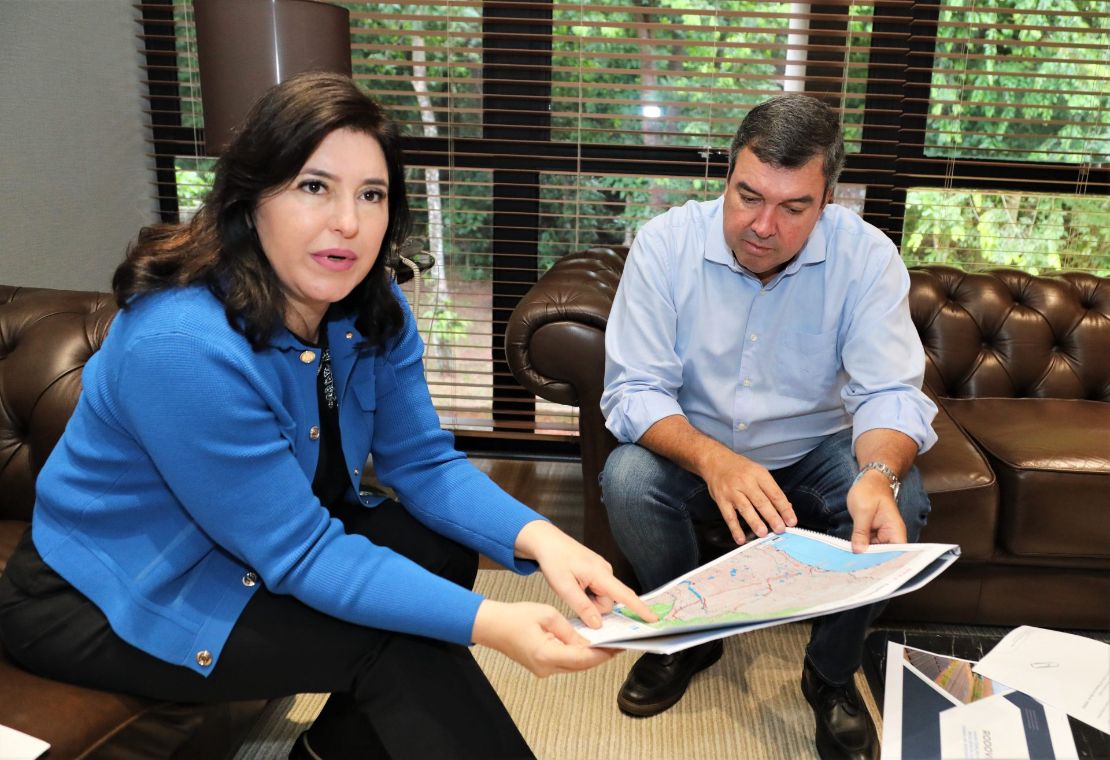 Governador e ministra discutem avanços da concretização da Rota Bioceânica