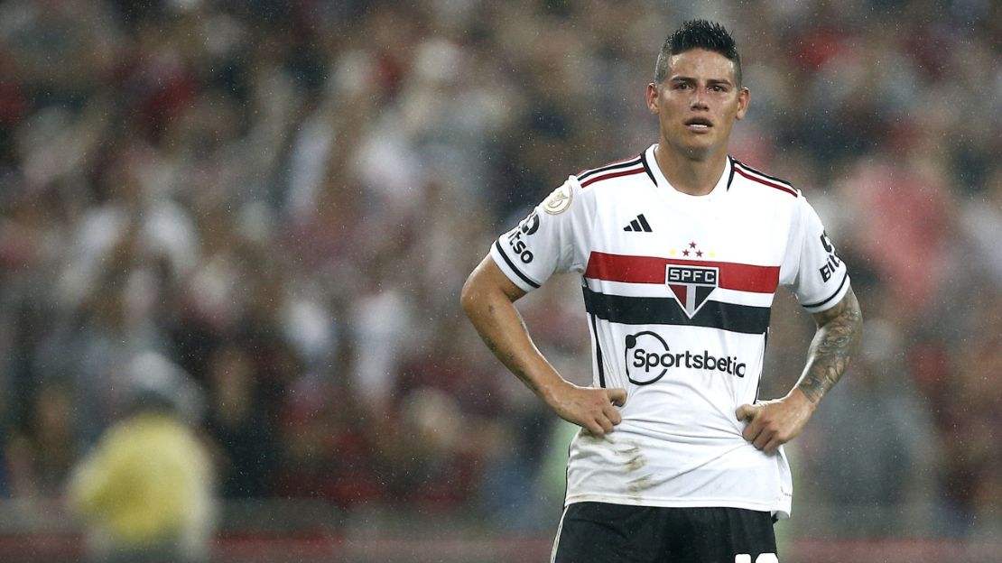 James Rodríguez deixa o São Paulo; “Decisão do atleta”, diz técnico