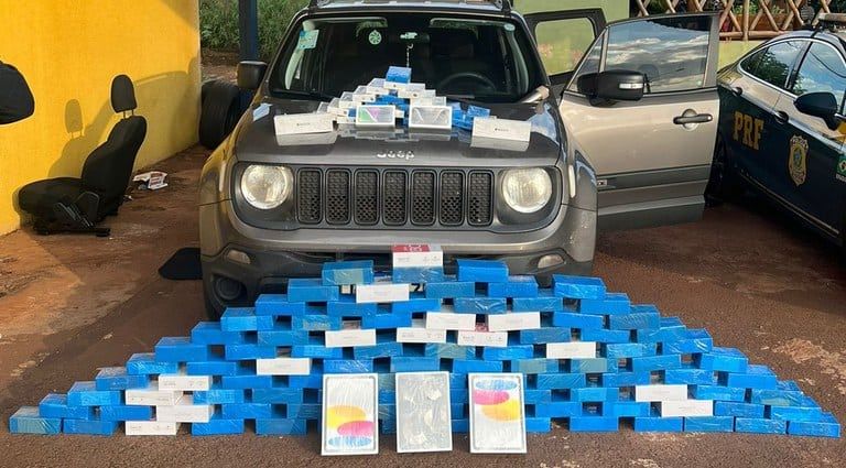 Operação da PRF resulta na detenção de mulheres por transporte ilegal de eletrônicos