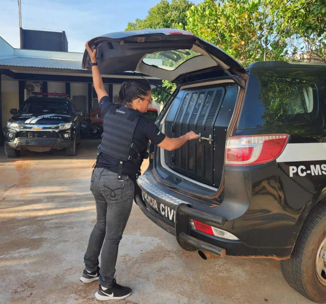 Homem é preso em Coxim após descumprir medida protetiva e fazer ameaças contra a ex-convivente