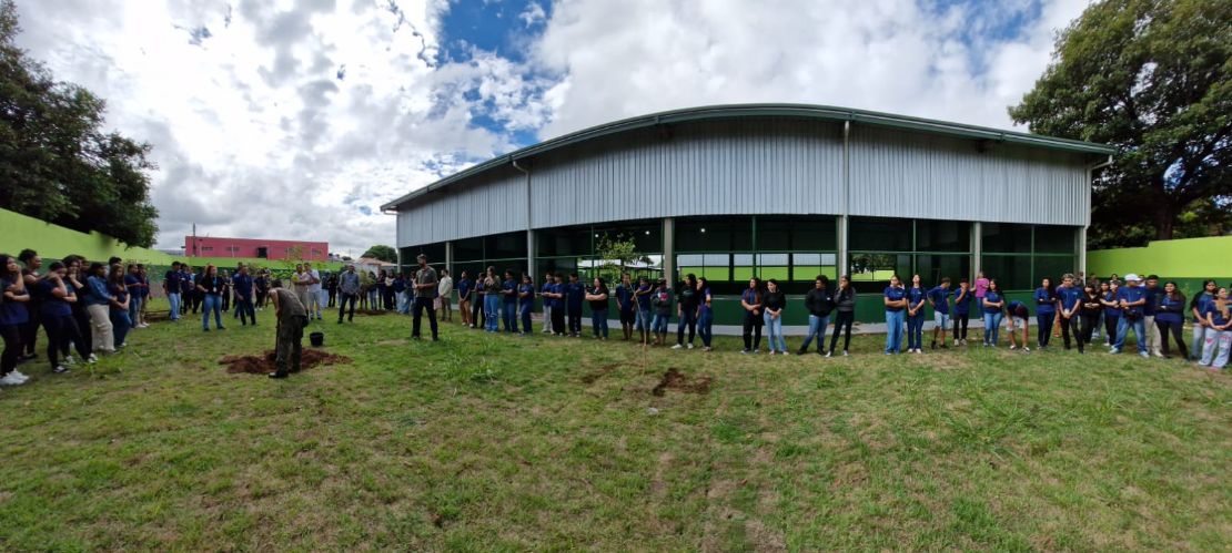 Conscientização ambiental em escolas de MS faz plantio de mudas e aborda até cuidados com rede elétrica