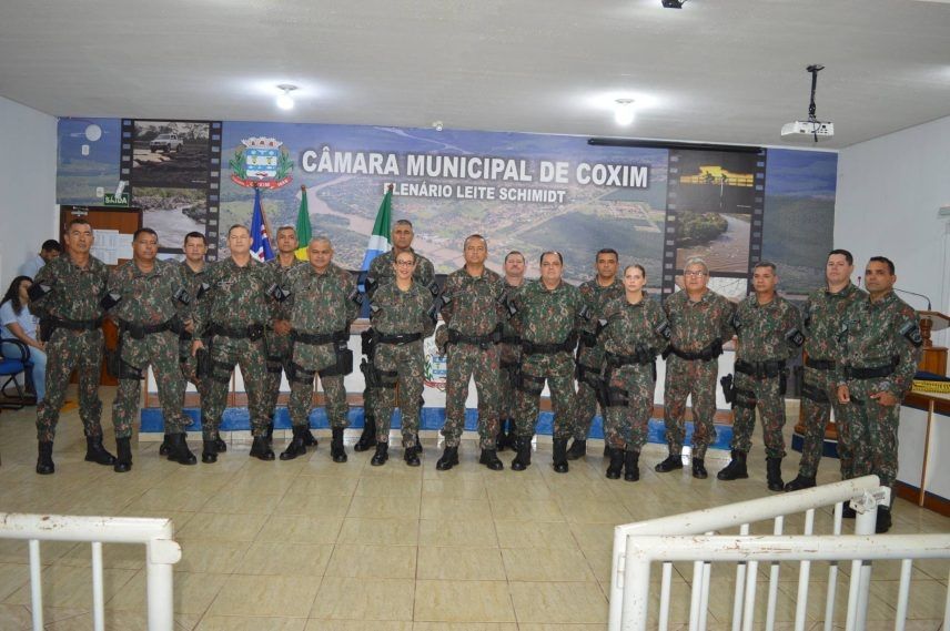 Passagem de Comando da Polícia Militar Ambiental de Coxim é Marcada por Solenidade na Câmara
