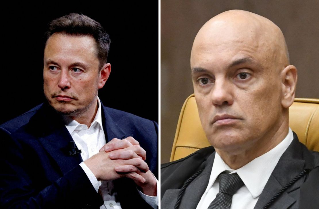Elon Musk vs. Alexandre de Moraes: A controvérsia entre um bilionário e um Juiz do STF ganha destaque internacional