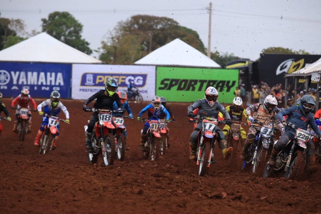 Campo Grande recebe a terceira etapa do Campeonato Brasileiro de Motocross