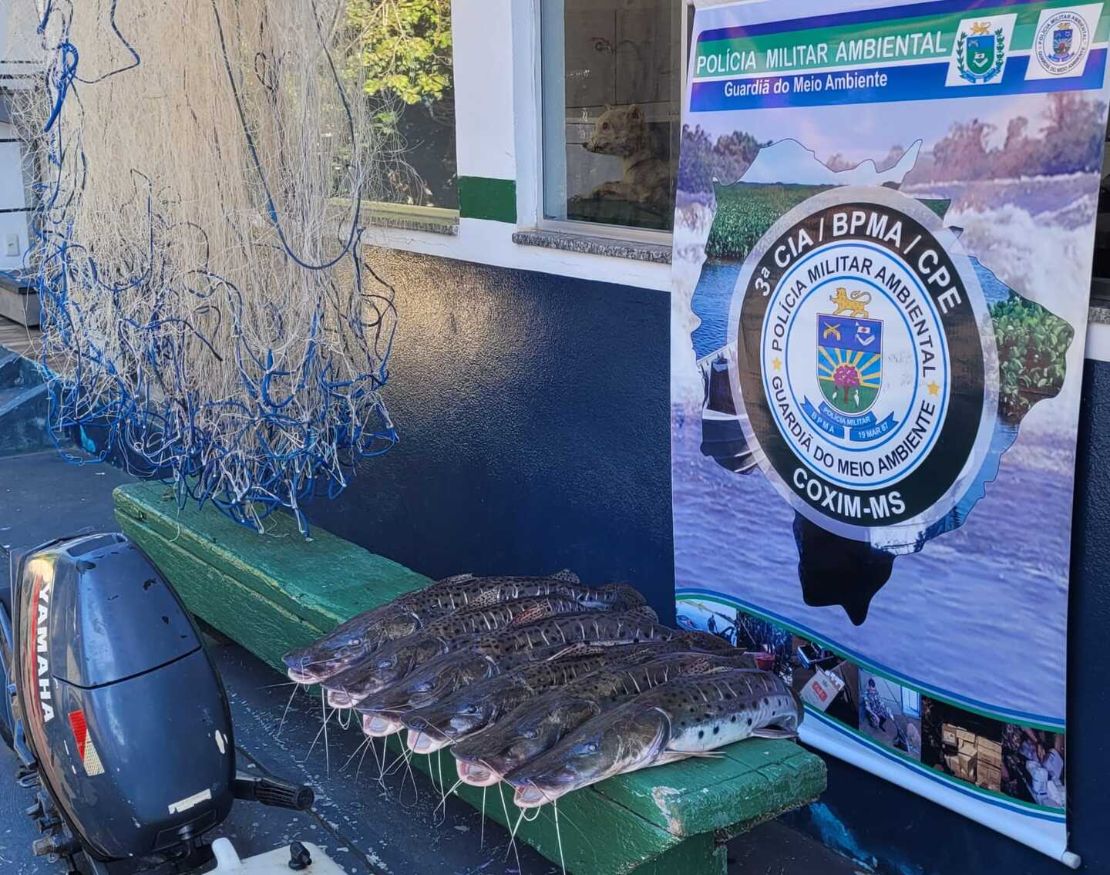 Dois homens são presos por pesca predatória no Rio Taquari