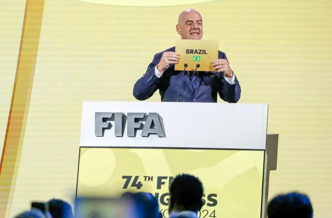 Brasil vai sediar Copa do Mundo Feminina de futebol em 2027