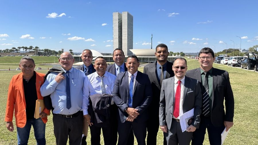Em Brasília, comitiva de vereadores destrava projetos e viabiliza recursos para Coxim