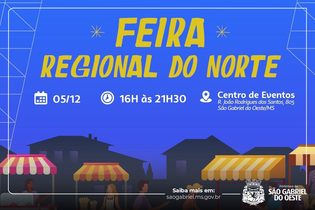Vem aí a Feira Regional do Norte: Um espaço para negócios, cultura e sabores