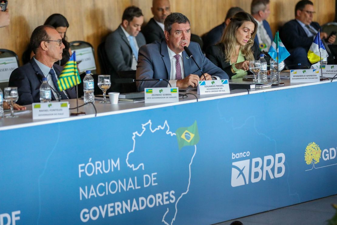 Fórum dos Governadores: Riedel discute reforma tributária, marco temporal e segurança pública