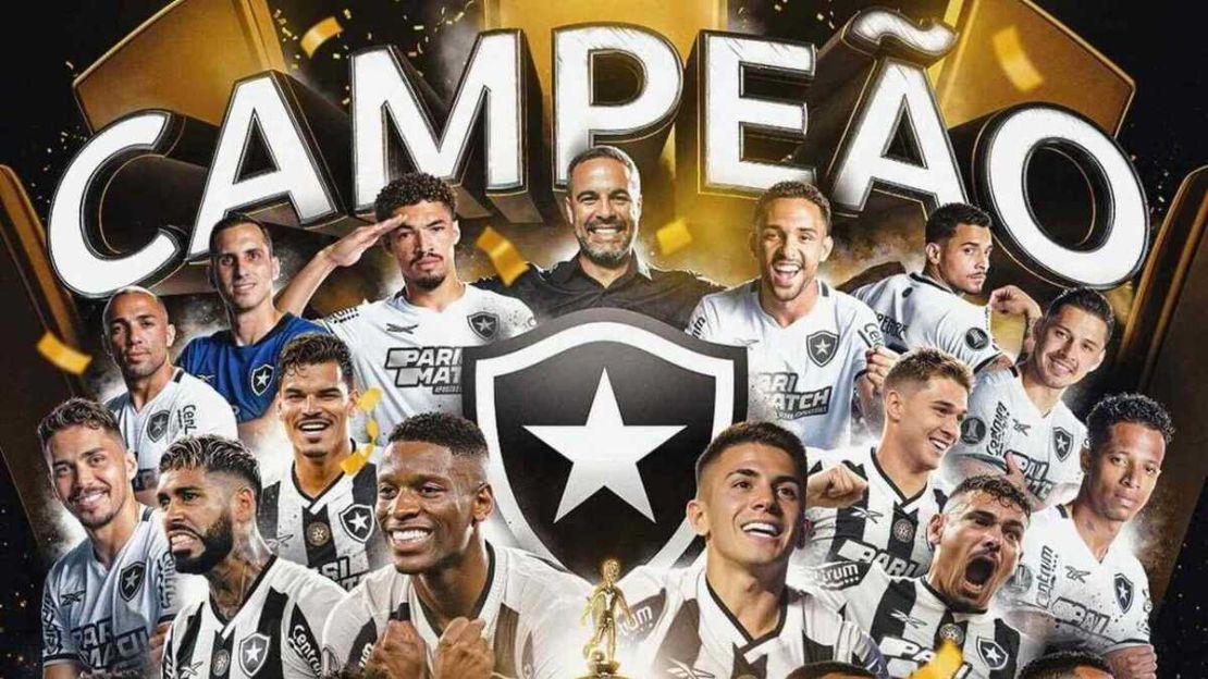 Com força mental, Botafogo é campeão da Libertadores ao superar Atlético-MG