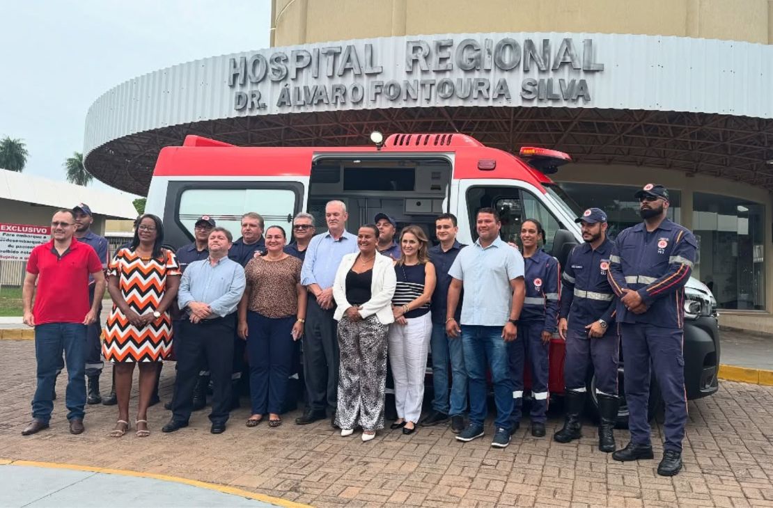 Coxim recebe nova ambulância do SAMU: Um avanço para a saúde da cidade