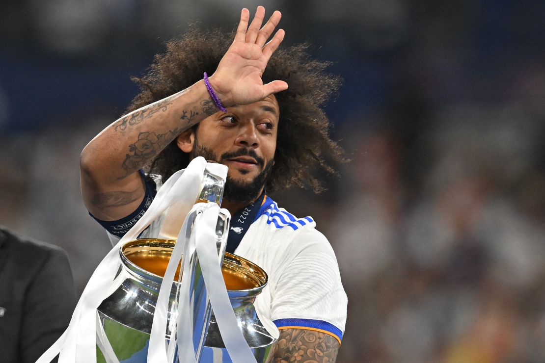 Marcelo, ídolo do Real Madrid, anuncia aposentadoria aos 36 anos