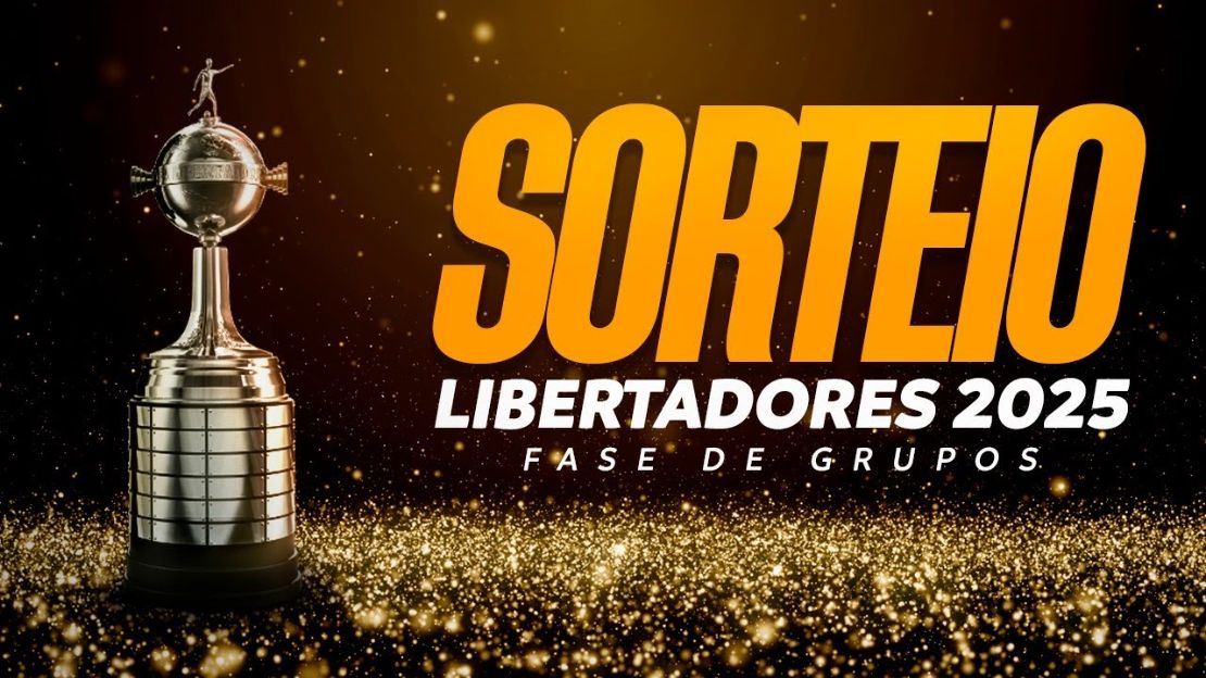 Veja os grupos da Copa Libertadores 2025