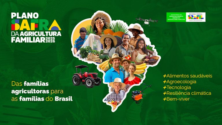 Plano Safra 25/26 prevê R$ 89 bilhões para agricultura familiar