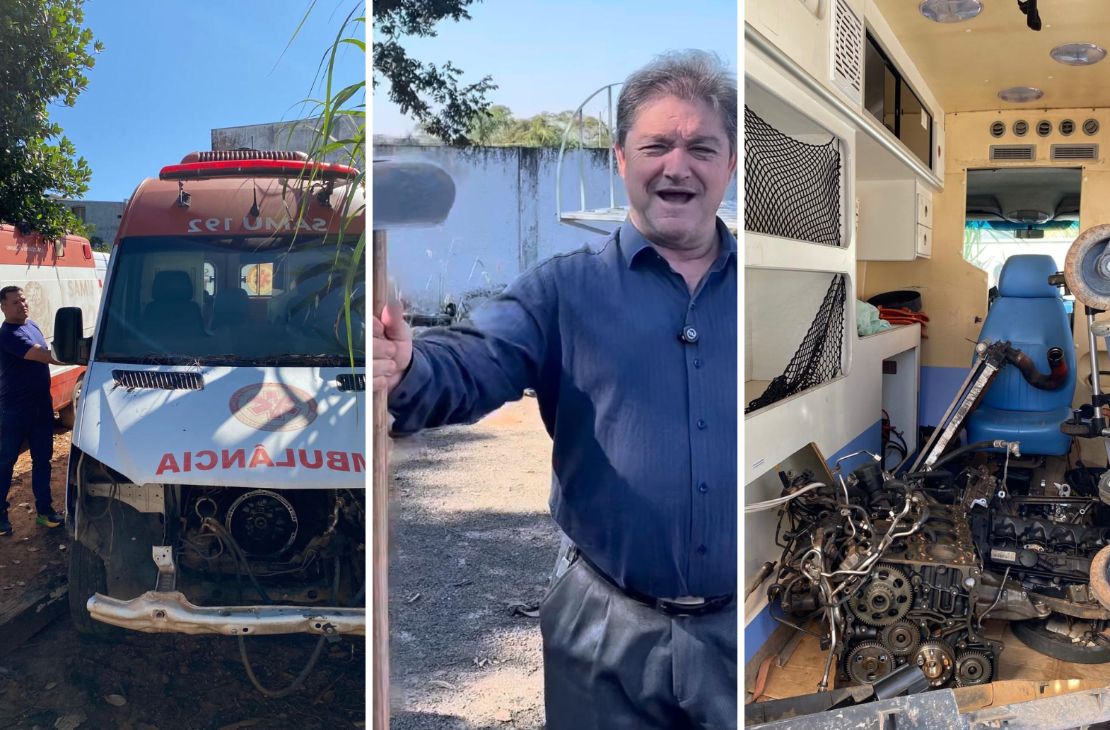 Enquanto a saúde pede socorro, prefeitura de Coxim comemora plantadeira de mandioca