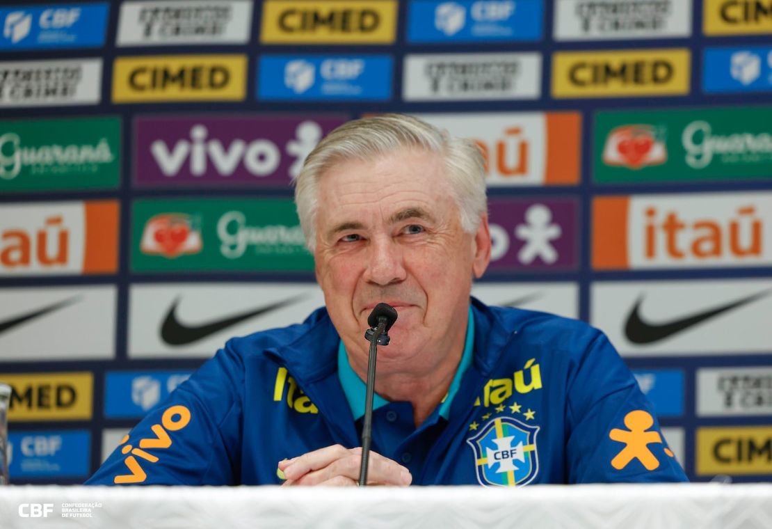 Ancelotti pede e Seleção Brasileira tem novo integrante na comissão técnica