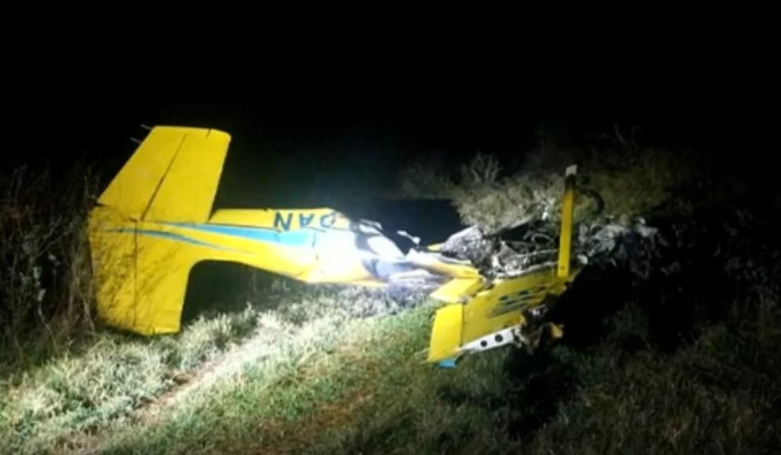 Queda de avião no Pantanal mata quatro pessoas em Aquidauana