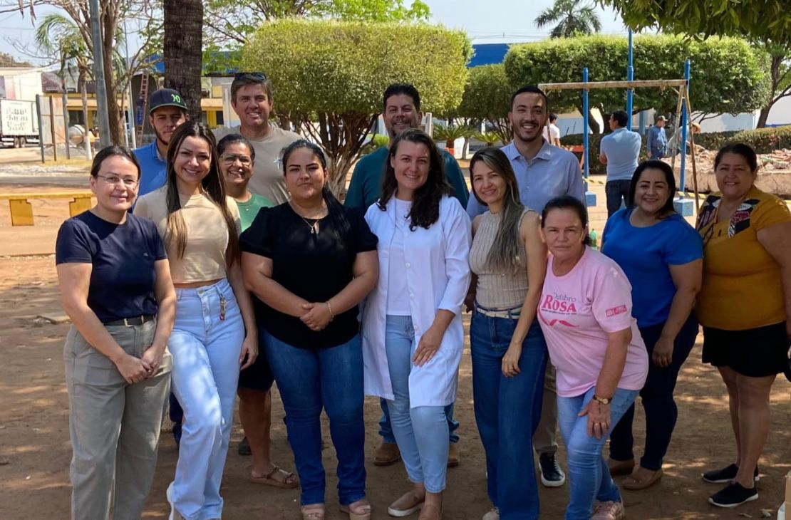 Pedro Gomes realiza mais uma edição do Hiperdia na Praça Central da Cidade