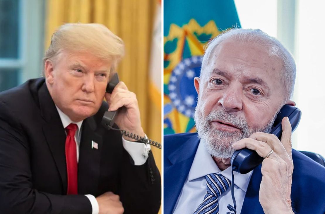 Lula e Trump conversam por telefone e combinam encontro para discutir tarifas comerciais