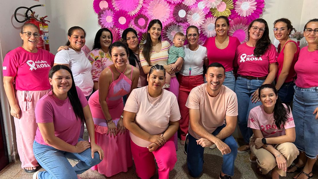 Prefeito Delegado Murilo participa do Dia D da Campanha Outubro Rosa em Pedro Gomes