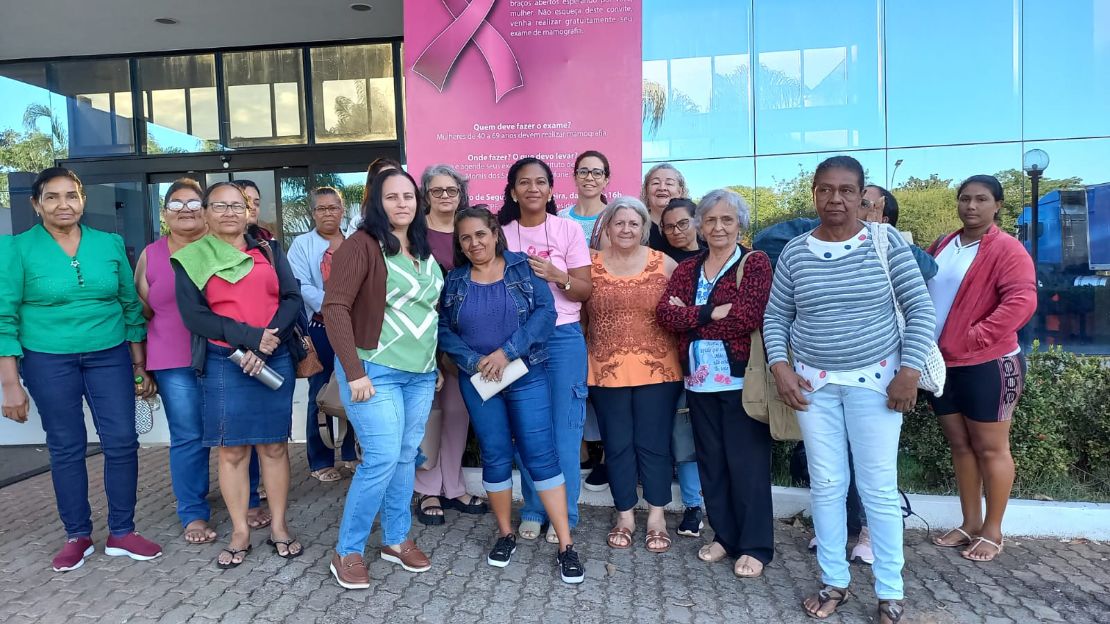 Prefeitura de Pedro Gomes encaminha 26 mulheres para mamografia em parceria com o Hospital de Amor de Campo Grande