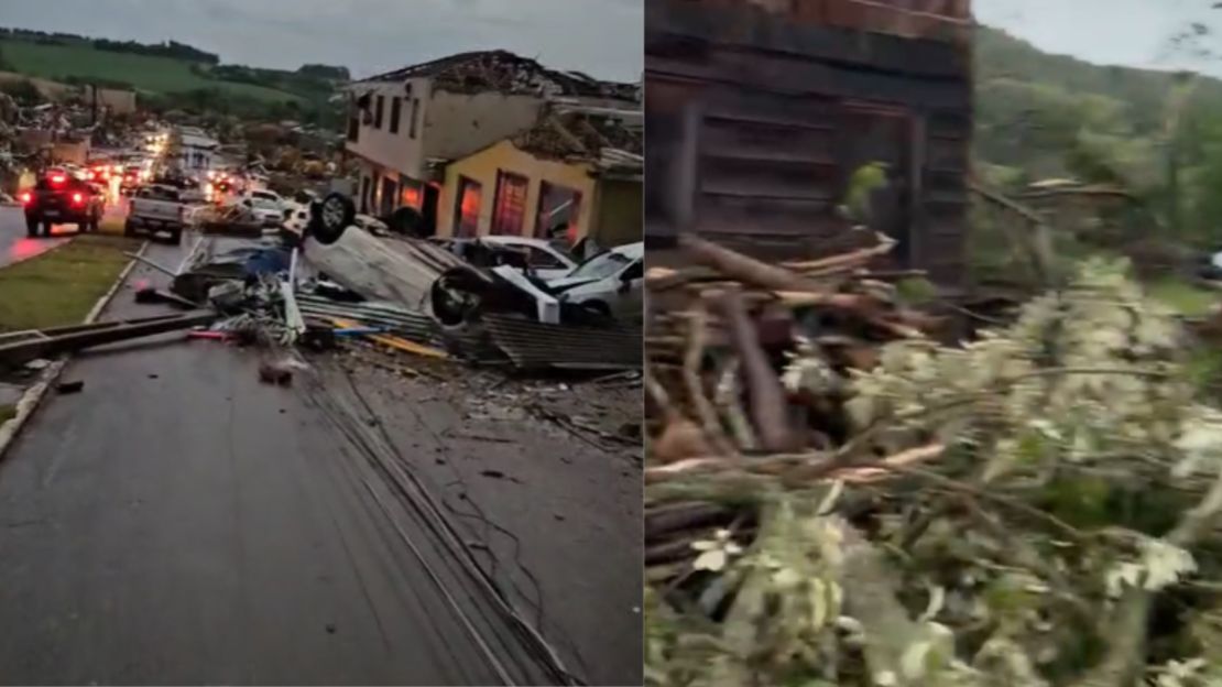 Tornado no Paraná causa destruição e deixa 5 mortos; há 432 feridos