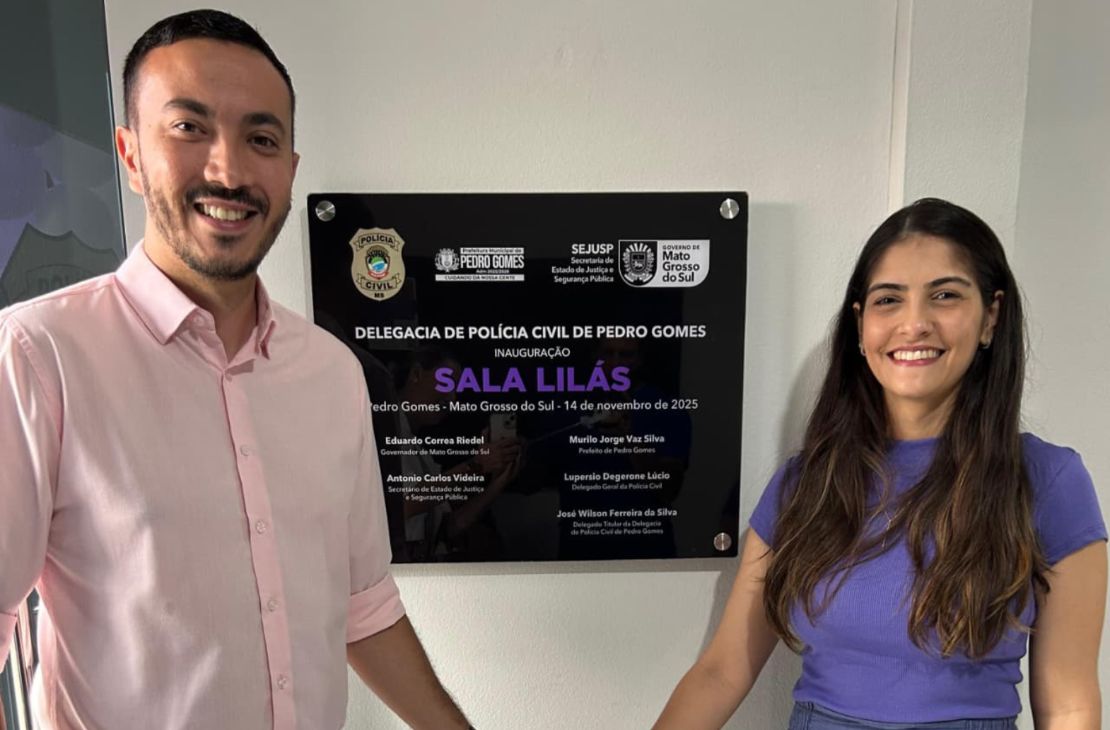 Prefeito Delegado Murilo realiza sonho antigo e inaugura Sala Lilás em Pedro Gomes