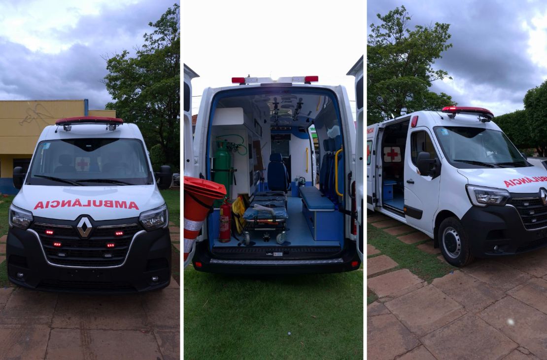 Saúde Mais Forte: Pedro Gomes ganha UTI móvel moderna para emergências no municipo