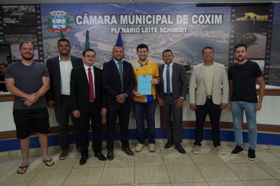 Câmara de Coxim reconhece FUT50 como entidade de Utilidade Pública Municipal