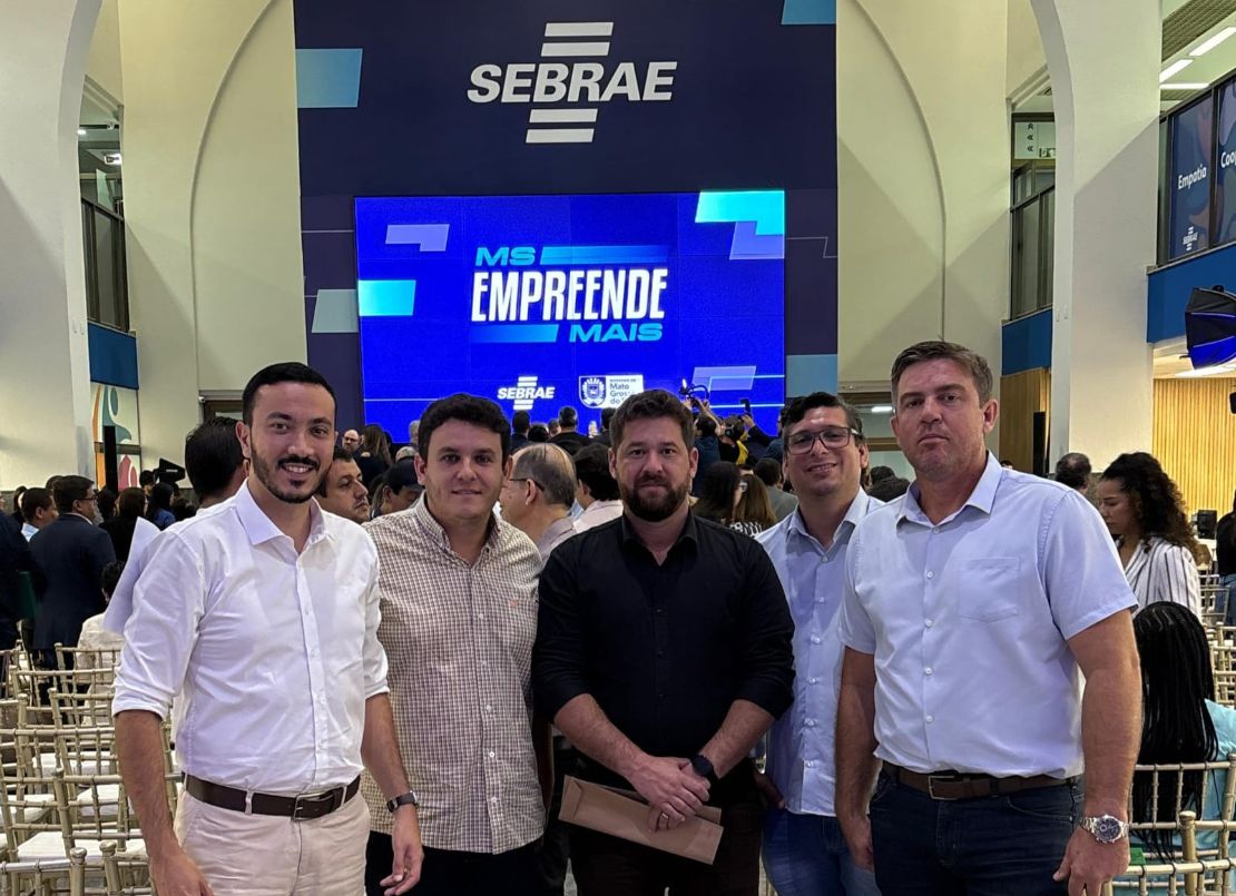 Prefeito Delegado Murilo cumpre agenda em Campo Grande, participa do MS Empreende Mais e trata de parcerias para eventos e desenvolvimento de Pedro Gomes