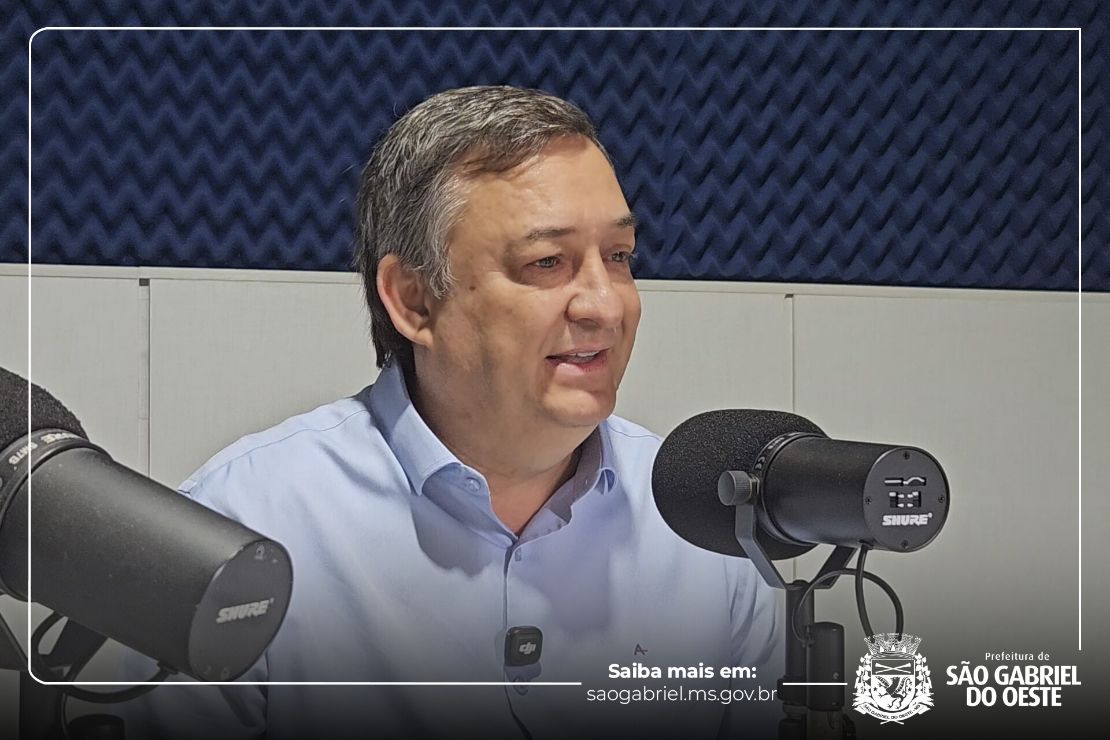 Prefeito apresenta balanço financeiro e destaca crescimento com responsabilidade em São Gabriel do Oeste